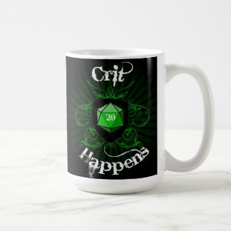 De Café Crit acontece caneca