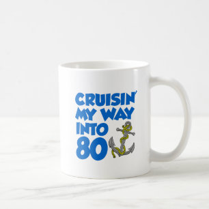 De Café Cruisin minha maneira na caneca 80