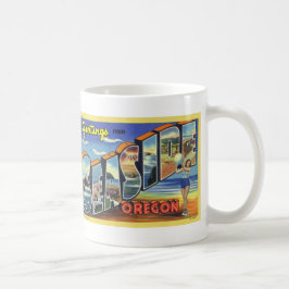 De Café Cumprimentos da caneca do cartão do beira-mar OU