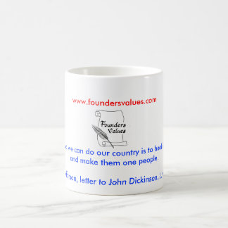 De Café Cure os partidos e faça-lhes uma caneca