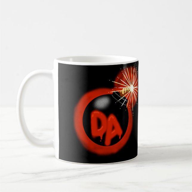 De Café Da Bomb! Caneca (Esquerda)