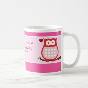 De Café Da CORUJA AMOR sempre você presente da caneca da