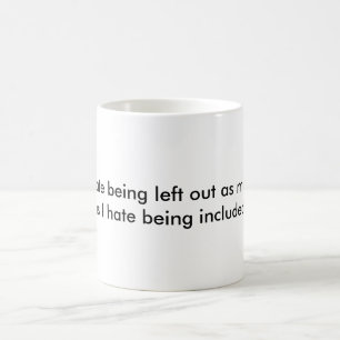 De Café Da esquerda caneca para fora