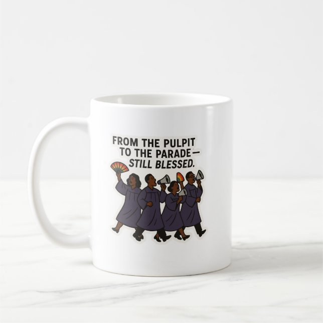 De Café Da Pulpit Para A Caneca Da Parada (Esquerda)