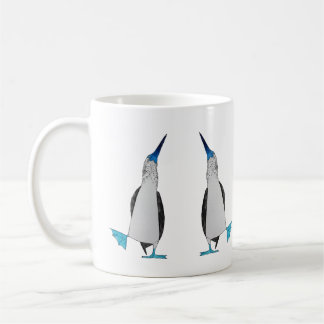 De Café Dança da caneca pagada azul do Booby