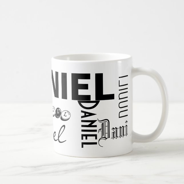 De Café DANIEL - personalize a caneca (Direita)