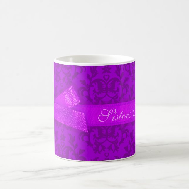De Café Das "irmãs caneca do roxo do damasco para sempre" (Centro)
