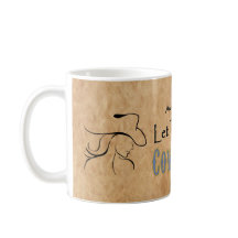 Deixado haja vaqueiras caneca ou COPO