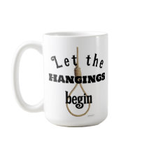 Deixe as Penduras começarem caneca temática