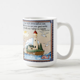 De Café Deixe sua caneca branca clássica do brilho claro