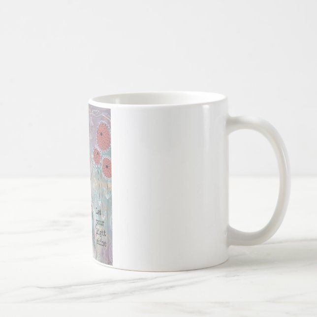 De Café Deixe sua caneca leve do brilho (Direita)