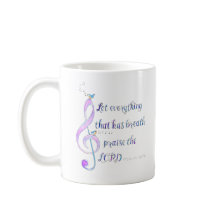 Deixe Tudo o Que Tem Fôlego Louvar Caneca Mug