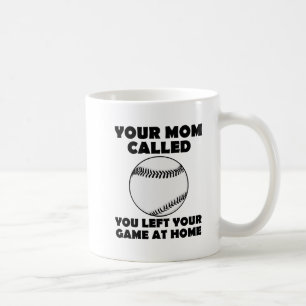 De Café Deixou Seu Jogo em Casa Caneca Divertida