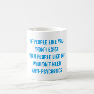 De Café (dentro) caneca dos antipsicóticos da sanidade