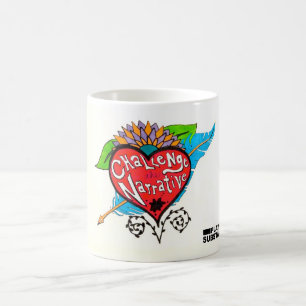 De Café Desafie a caneca narrativa