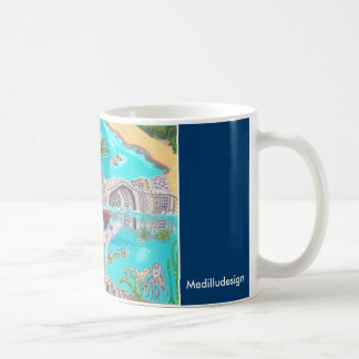 De Café Descobrindo o copo da caneca da natureza