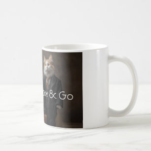 De Café Descrição da Caneca Meow & Go – Gatos Divertidos d