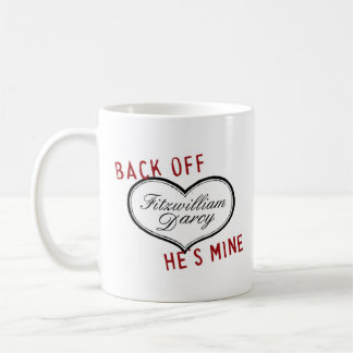 De Café Desembarace do ele é caneca do Sr. Darcy da mina