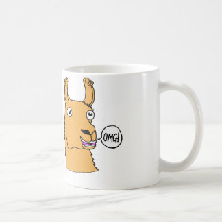 De Café Desenhos animados bonitos desenhados mão da caneca