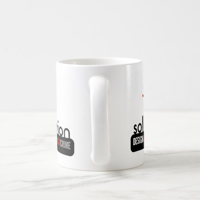De Café Design contra a caneca do centro da solução do (Alça)