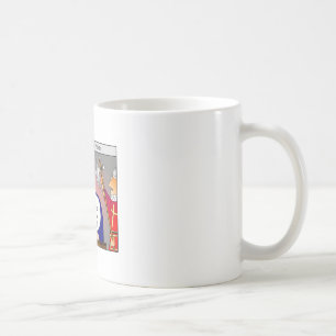 De Café Destitua o rei Desenhos animados Caneca