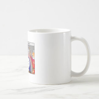 De Café Destitua o rei Desenhos animados Caneca