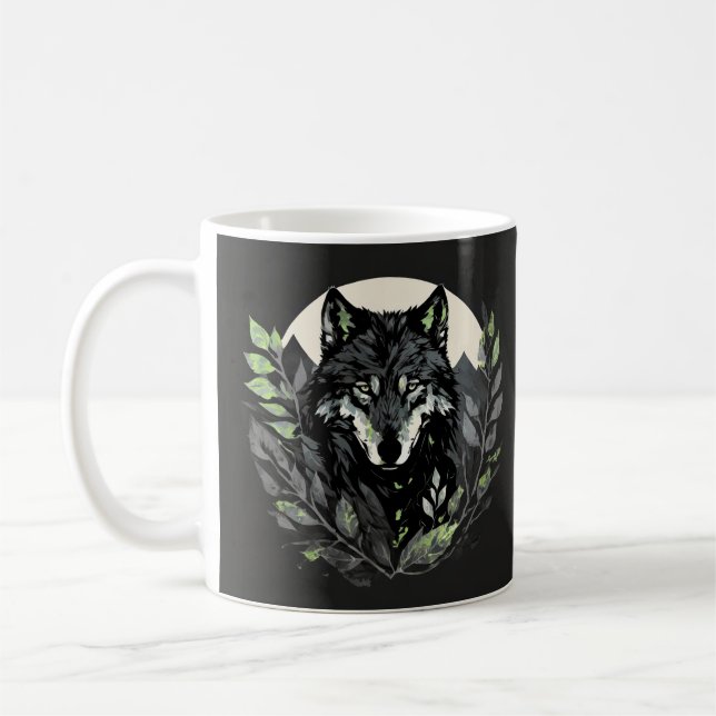 De Café Desvendando o Espírito da Natureza em uma Caneca A (Esquerda)