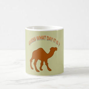 De Café Dia do Meio - Adivinhe Que Dia É? - Caneca