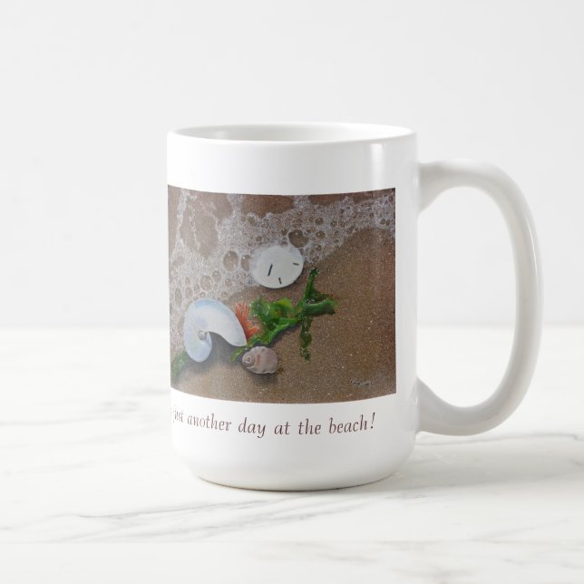 De Café Dia na caneca da praia (Direita)