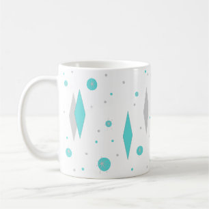 De Café Diamante Turquoise e caneca Starburst