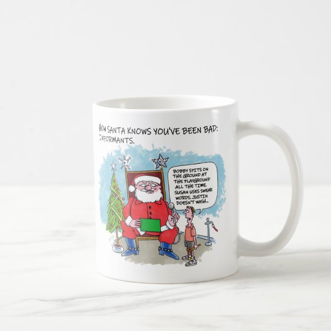 De Café Diga aos Papais noeis a caneca esquerda (Direita)