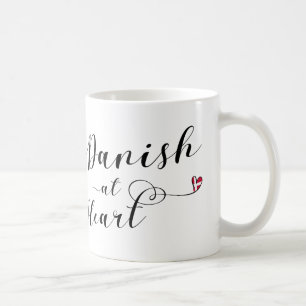 De Café Dinamarquês na caneca do coração, Dinamarca