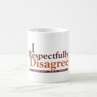 De Café Discorda Respectfully a caneca