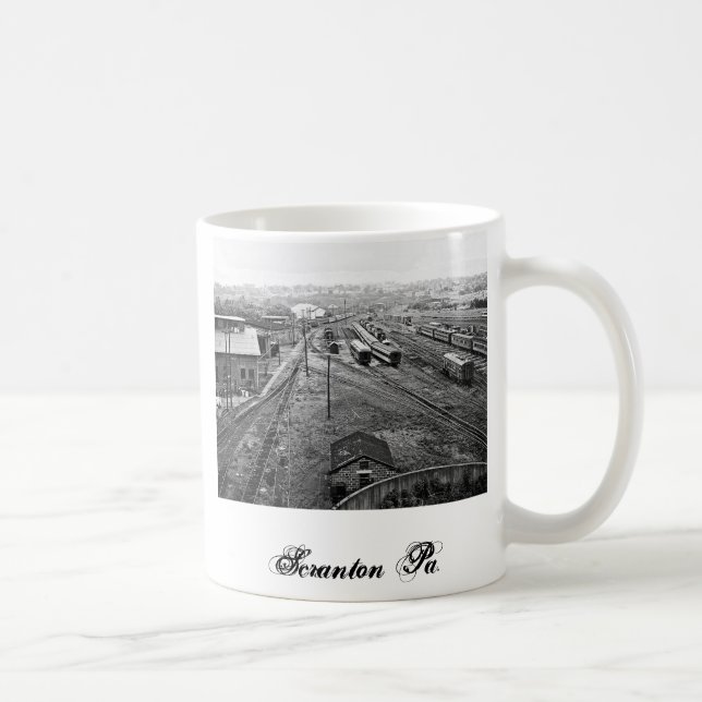 De Café DL & W RR Scranton Pa. Caneca (Direita)