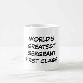 De Café Do "A grande caneca do sargento primeira classe