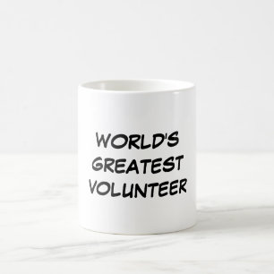 De Café Do "A grande" caneca voluntária mundo