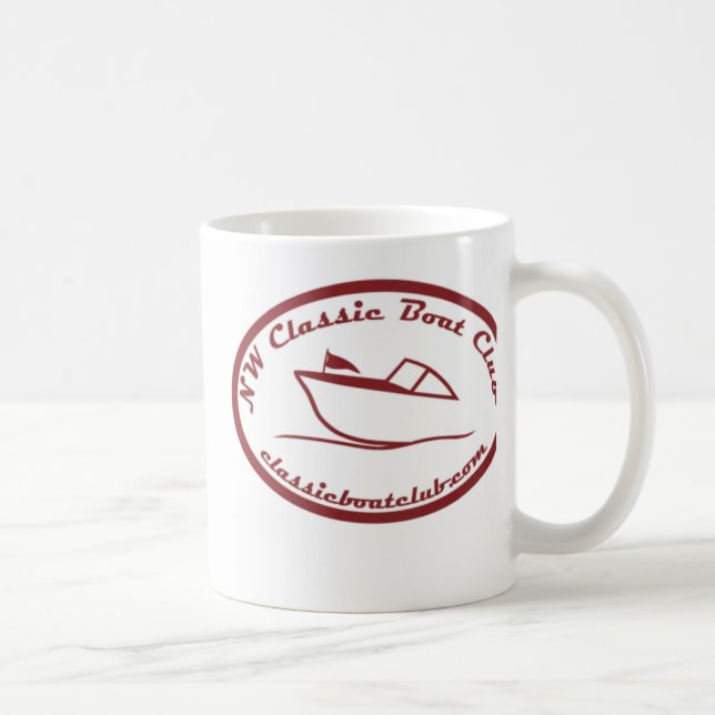 De Café Do clube clássico do barco do nanowatt caneca (Direita)