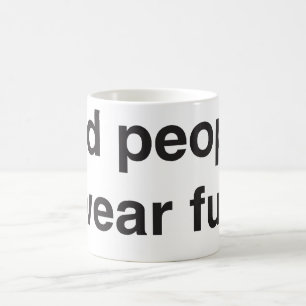 De Café Do desgaste pessoas más da caneca da pele