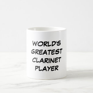 De Café Do "jogador do clarinete mundo caneca do grande"