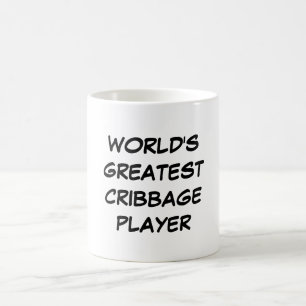 De Café Do "jogador do Cribbage mundo caneca do grande"