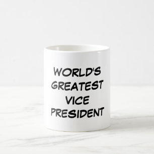 De Café Do "O grande vice-presidente" caneca mundo