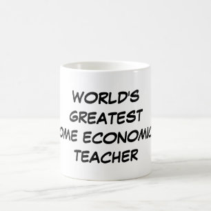De Café Do "professor da economia doméstica mundo caneca