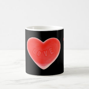 De Café Doce Preto do Coração 'Eu amo a caneca U'