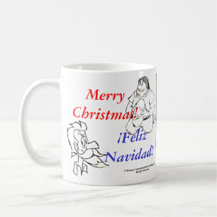 De Café DON QUIXOTE - Navidad/Natal! Caneca Taza
