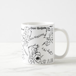 De Café DON QUIXOTE - taza da caneca