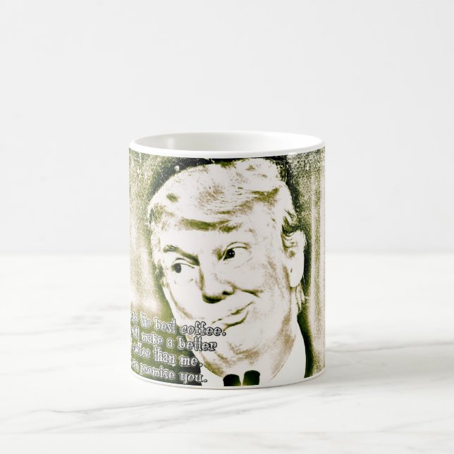 De Café Donald Trump - caneca da paródia (Centro)