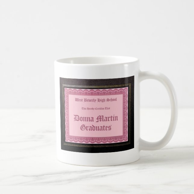 De Café Donna Martin gradua a caneca (Direita)