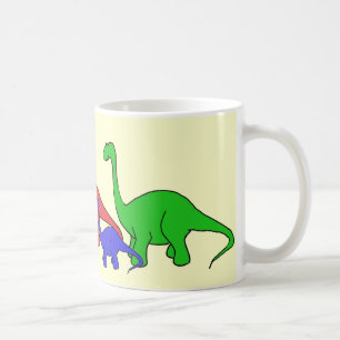 De Café Dos CF dos dinossauros caneca abundante