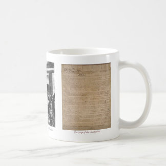 De Café Dos "constituição E.U. - caneca da ?a alteração"