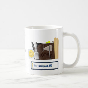 De Café Doutor Personalized Bolso Caneca